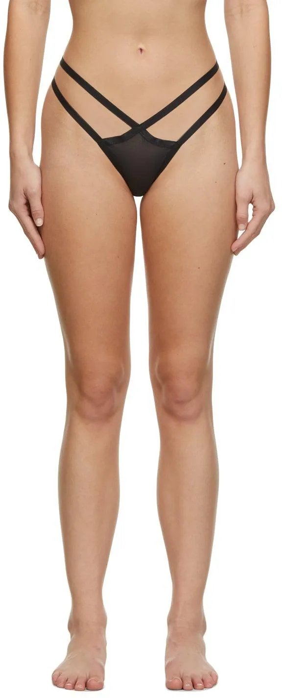 Agent Provocateur Black Joan Thong