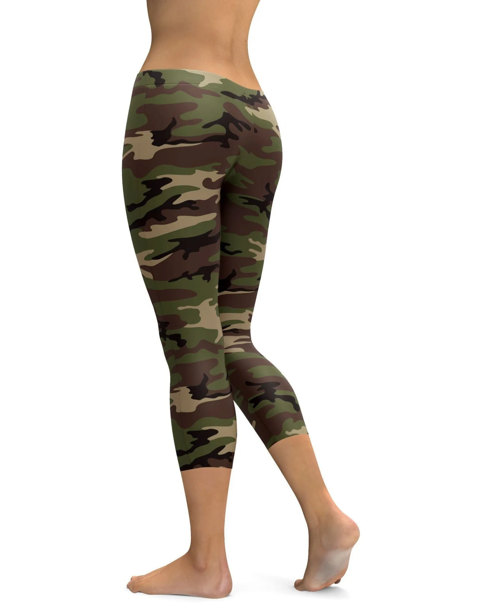 Army Camo Capris