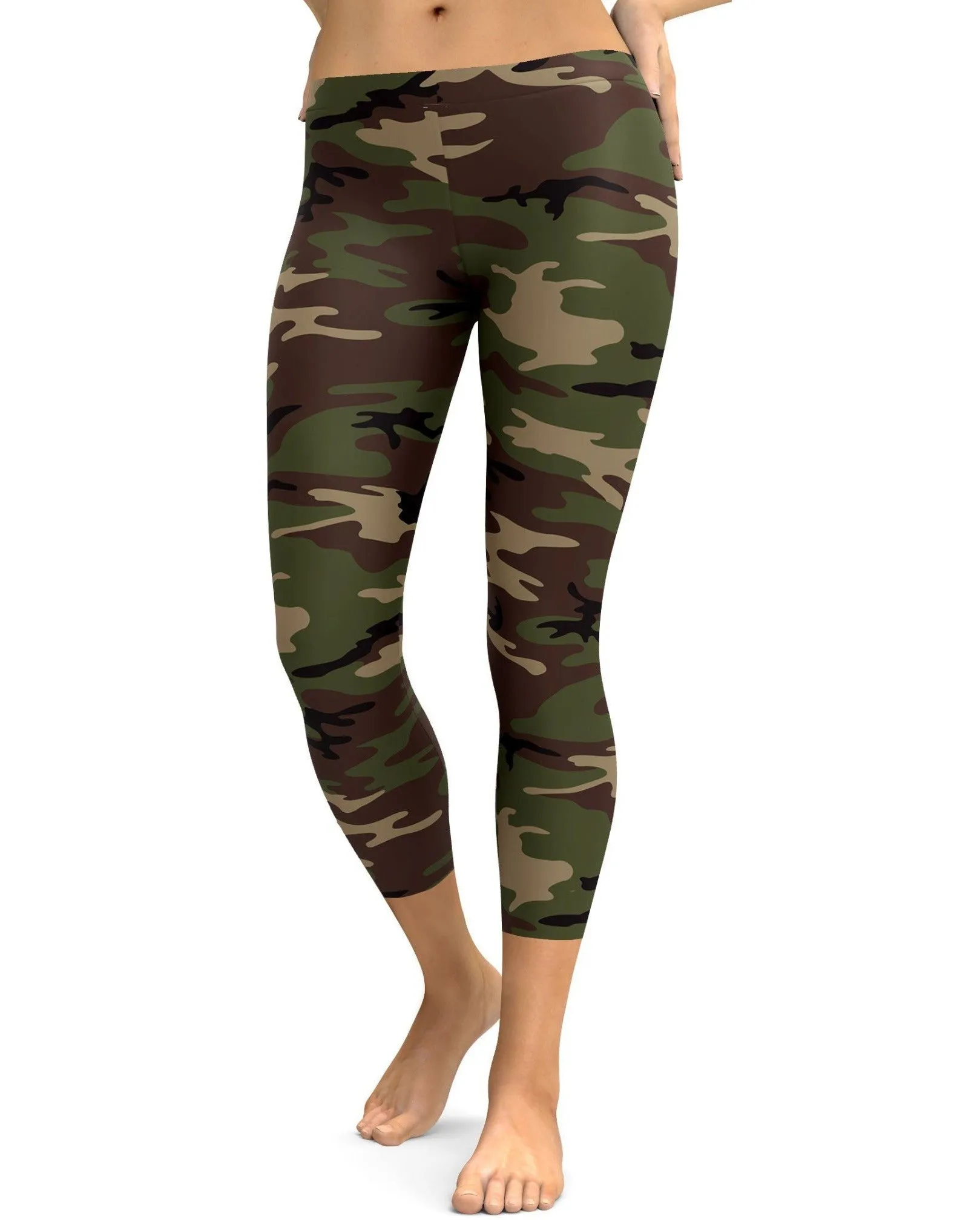 Army Camo Capris