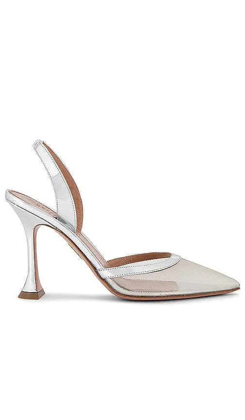 Britt Netta Esme Slingback in Metallic Silver