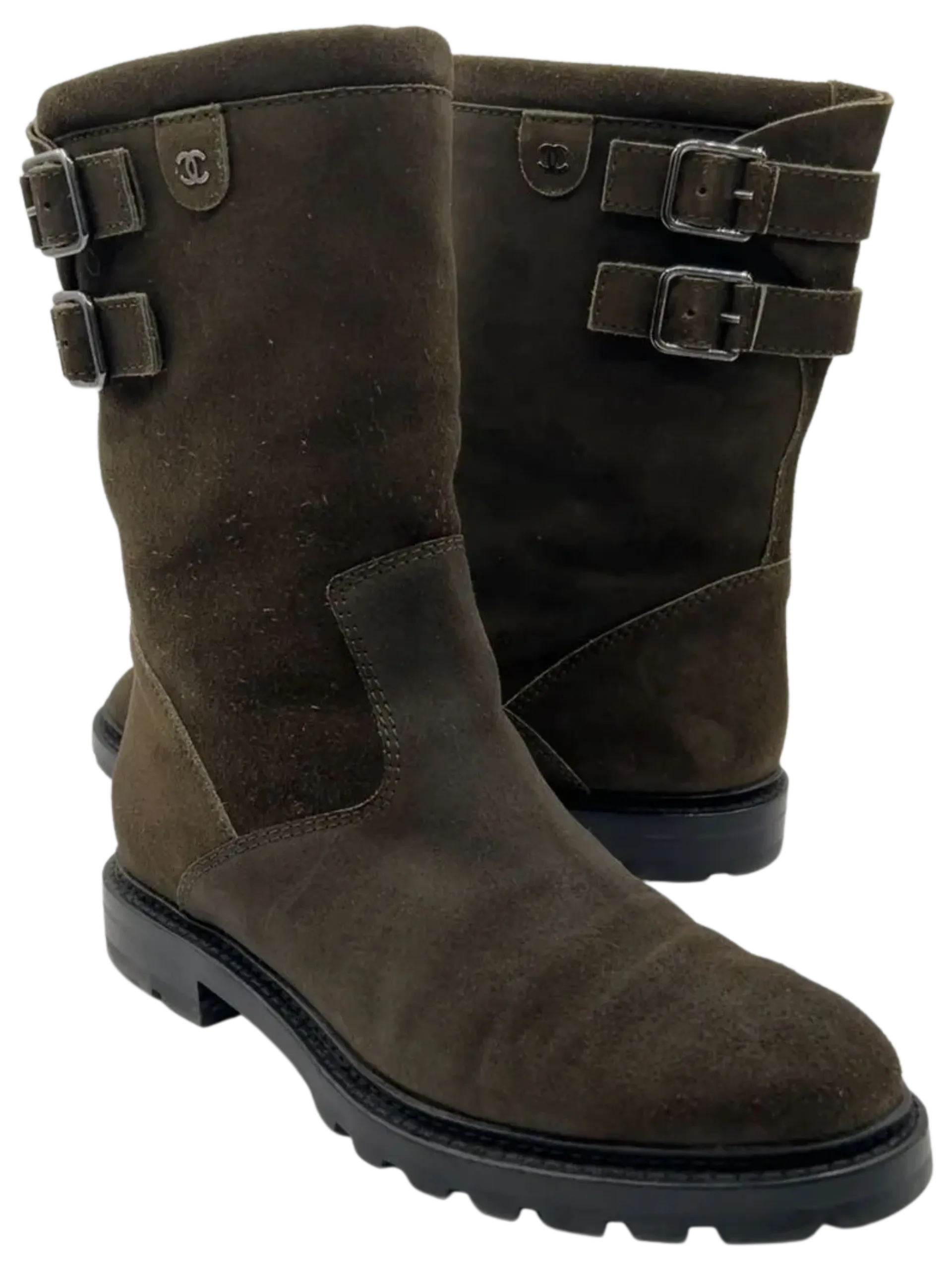 Chanel Moto Boots