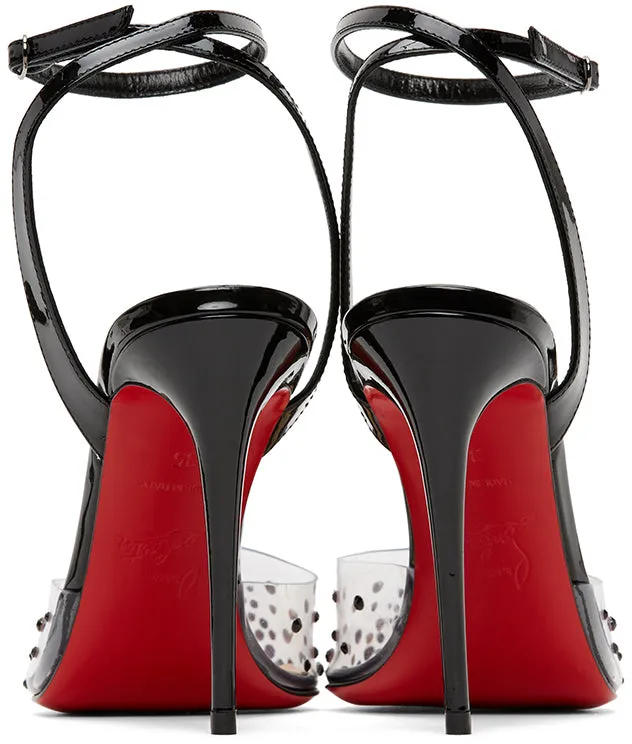Christian Louboutin Black Spikaqueen 100 Heels