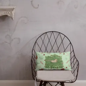 Dove Throw Pillow (2 )sizes