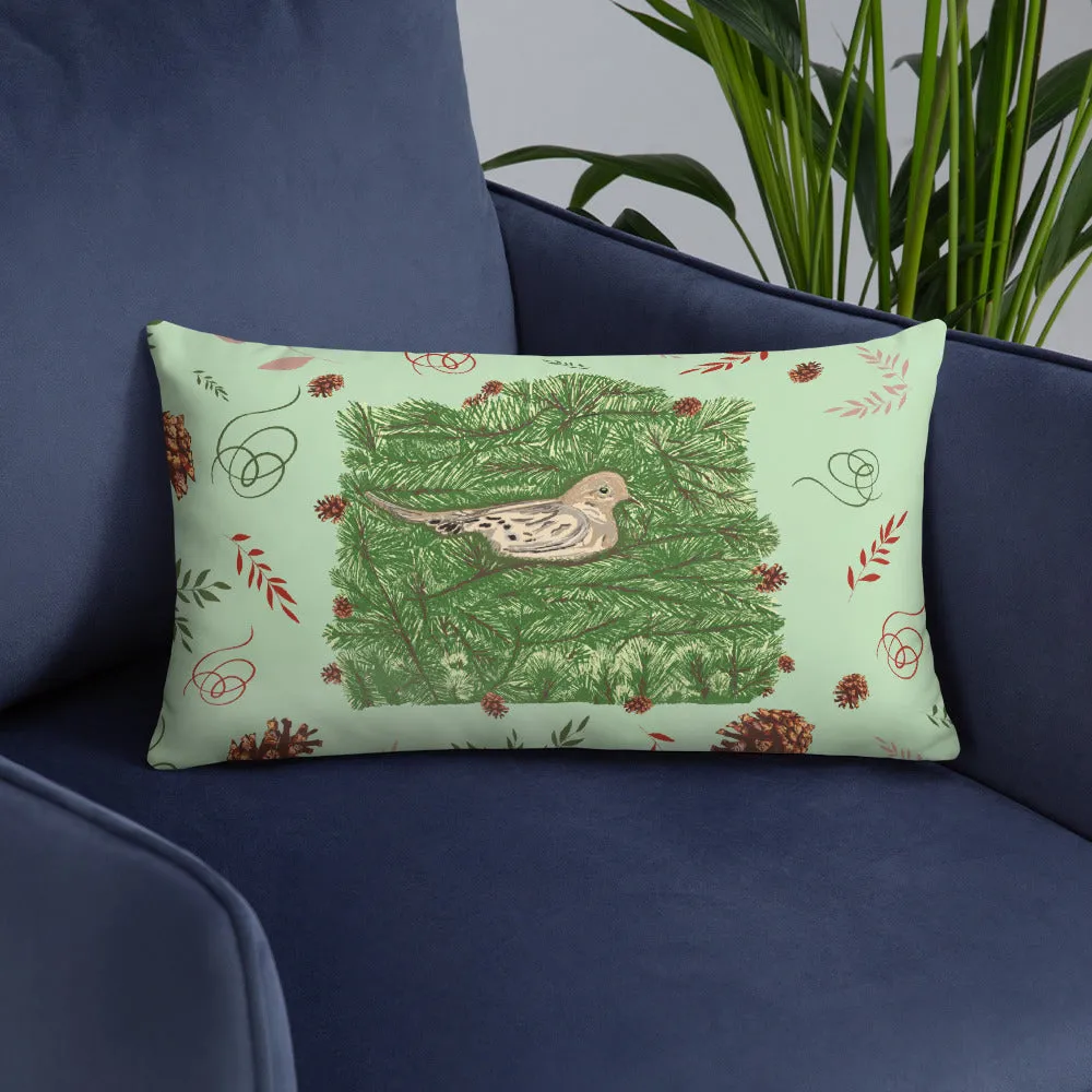Dove Throw Pillow (2 )sizes