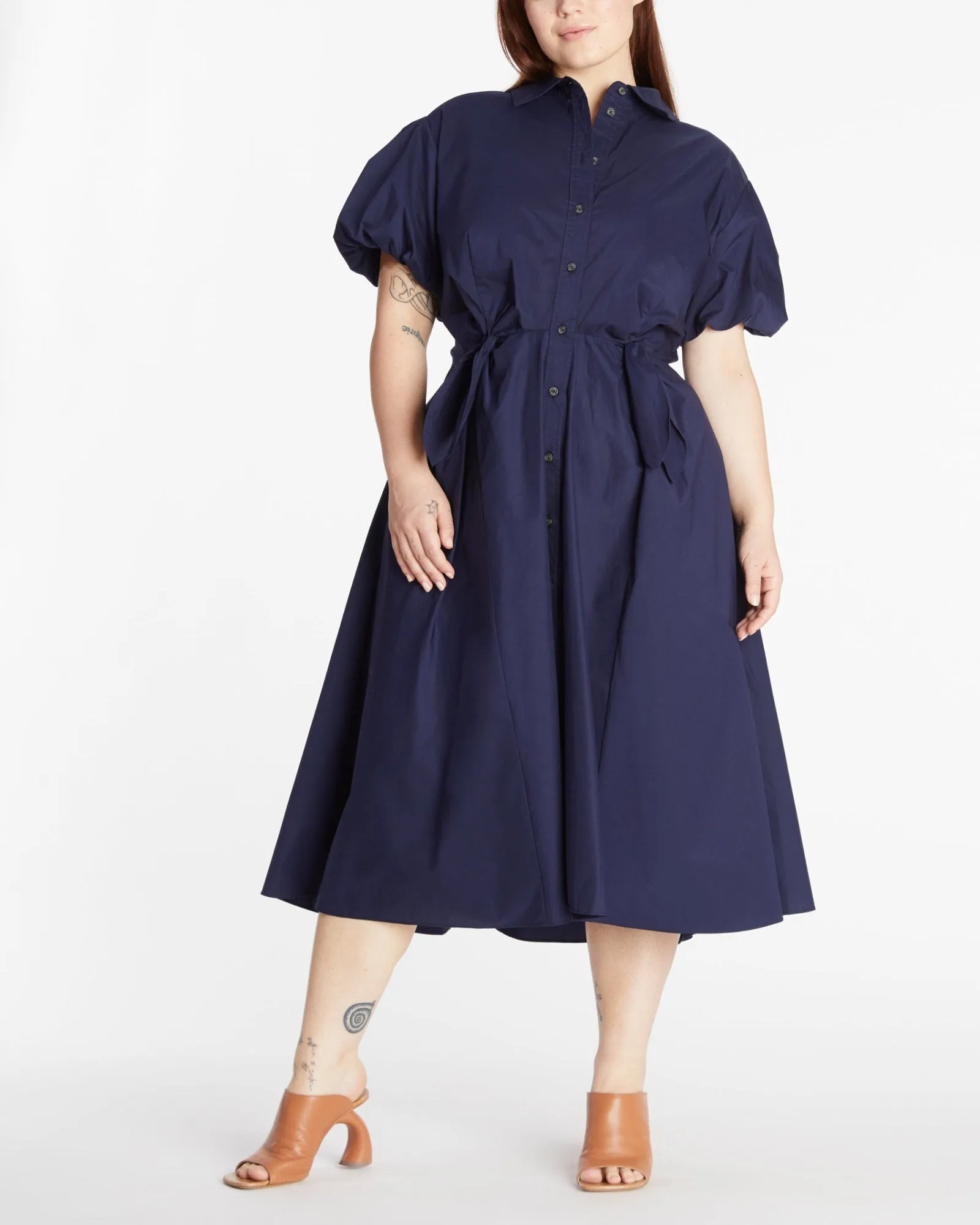 Elza Dress | Maritime Blue