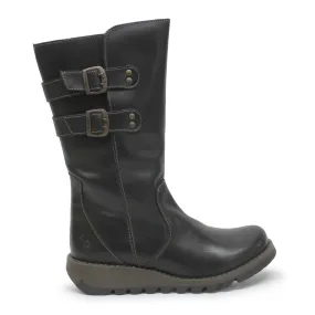 Fly London Suli Rug Leather Women's Calf Length Boots
