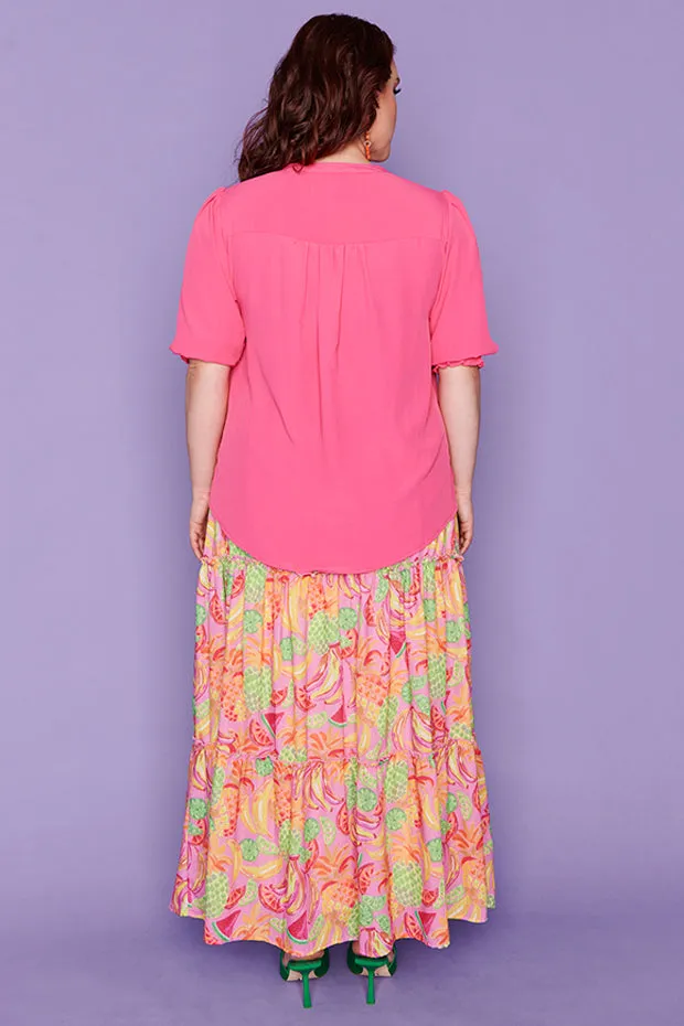 Gianna Crystal Pink Top