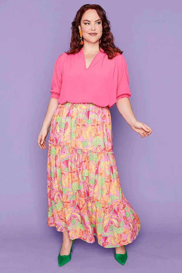 Gianna Crystal Pink Top