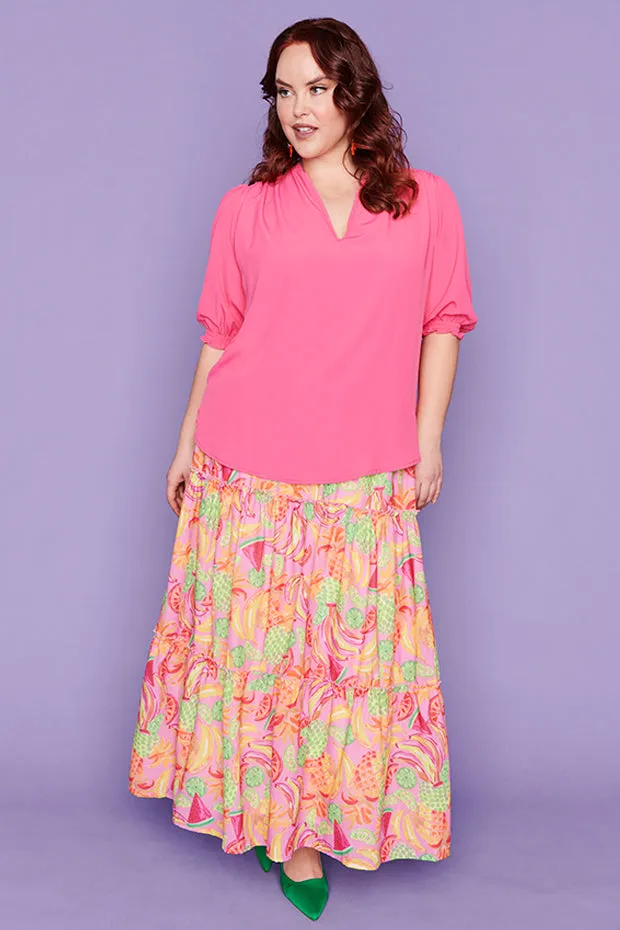 Gianna Crystal Pink Top