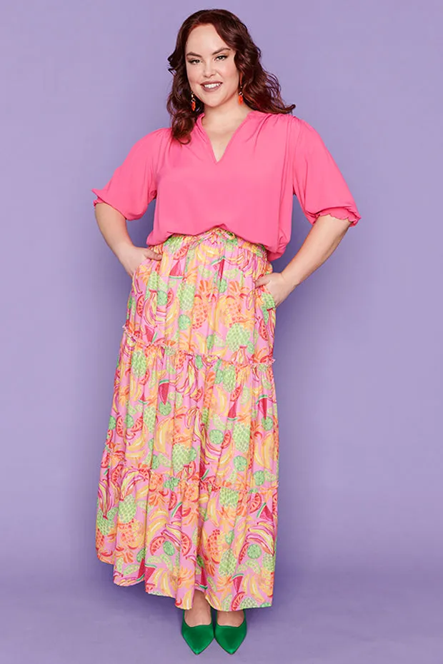 Gianna Crystal Pink Top