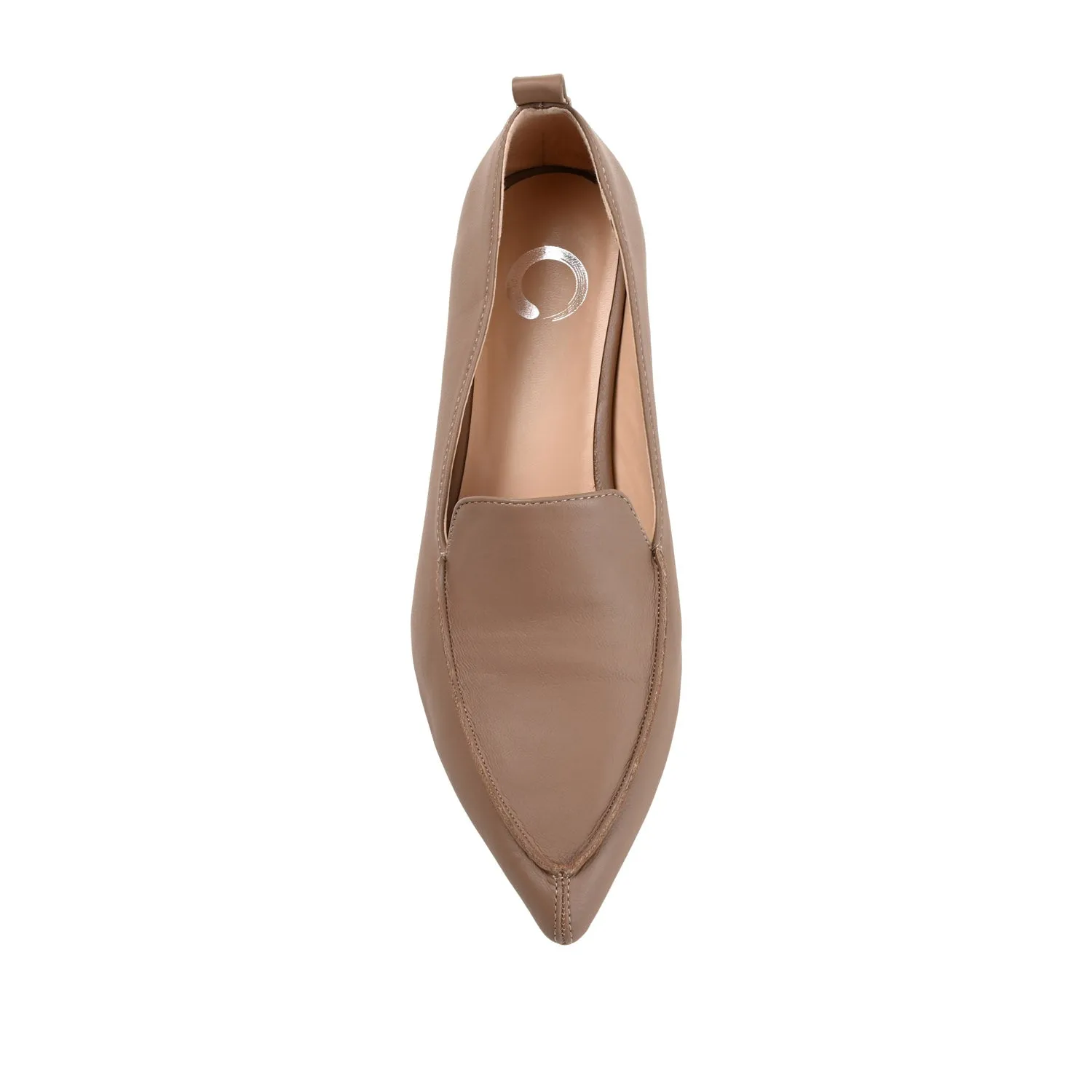 MAGGS KITTEN LOAFER FLATS IN WIDE