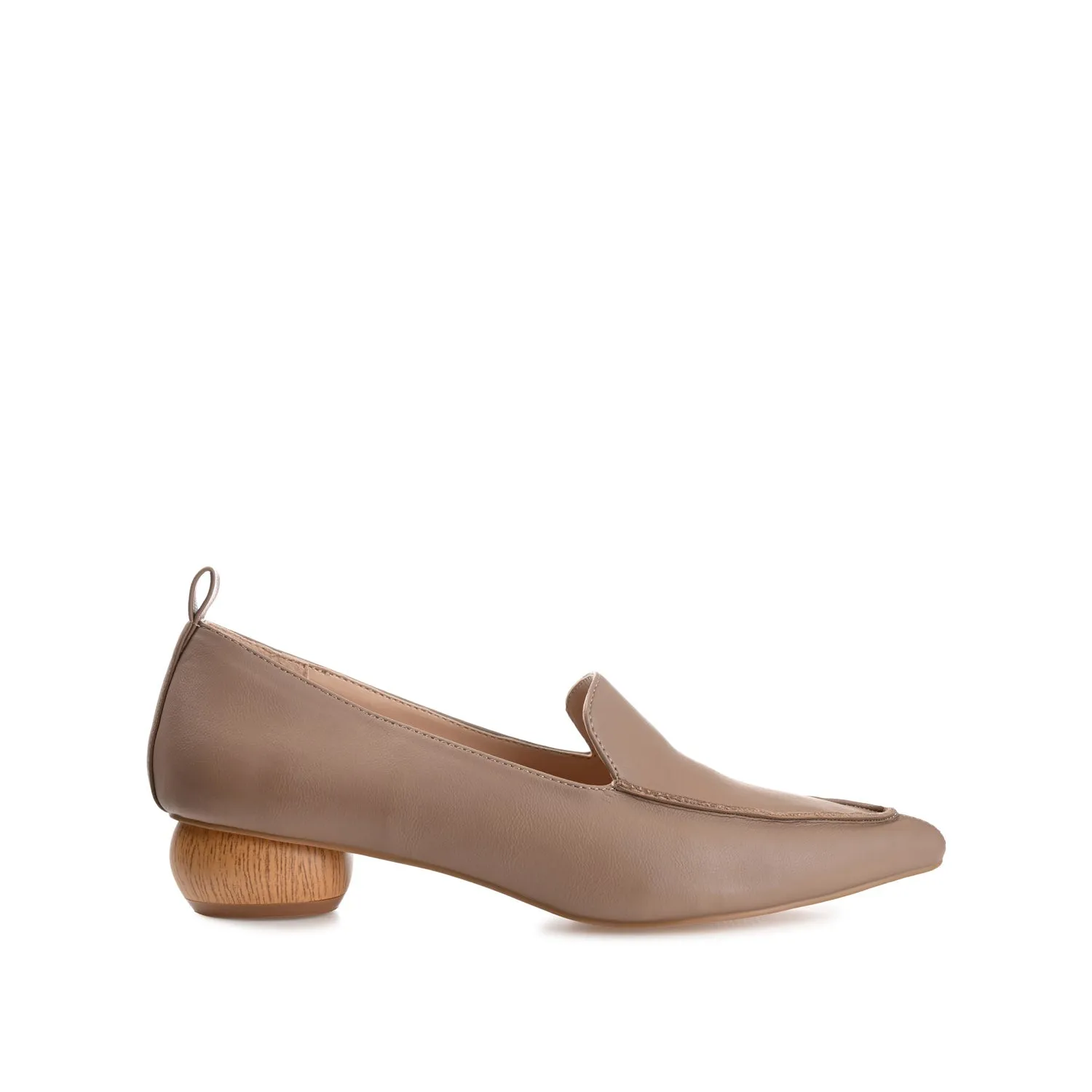 MAGGS KITTEN LOAFER FLATS IN WIDE