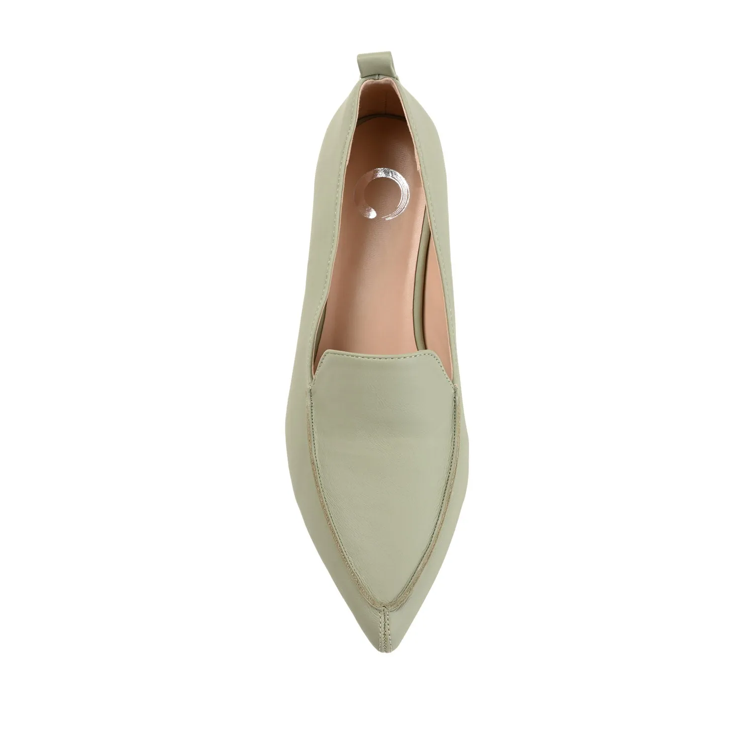MAGGS KITTEN LOAFER FLATS IN WIDE