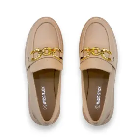 Magic Stick Trendy Chunky Loafer Shoes
