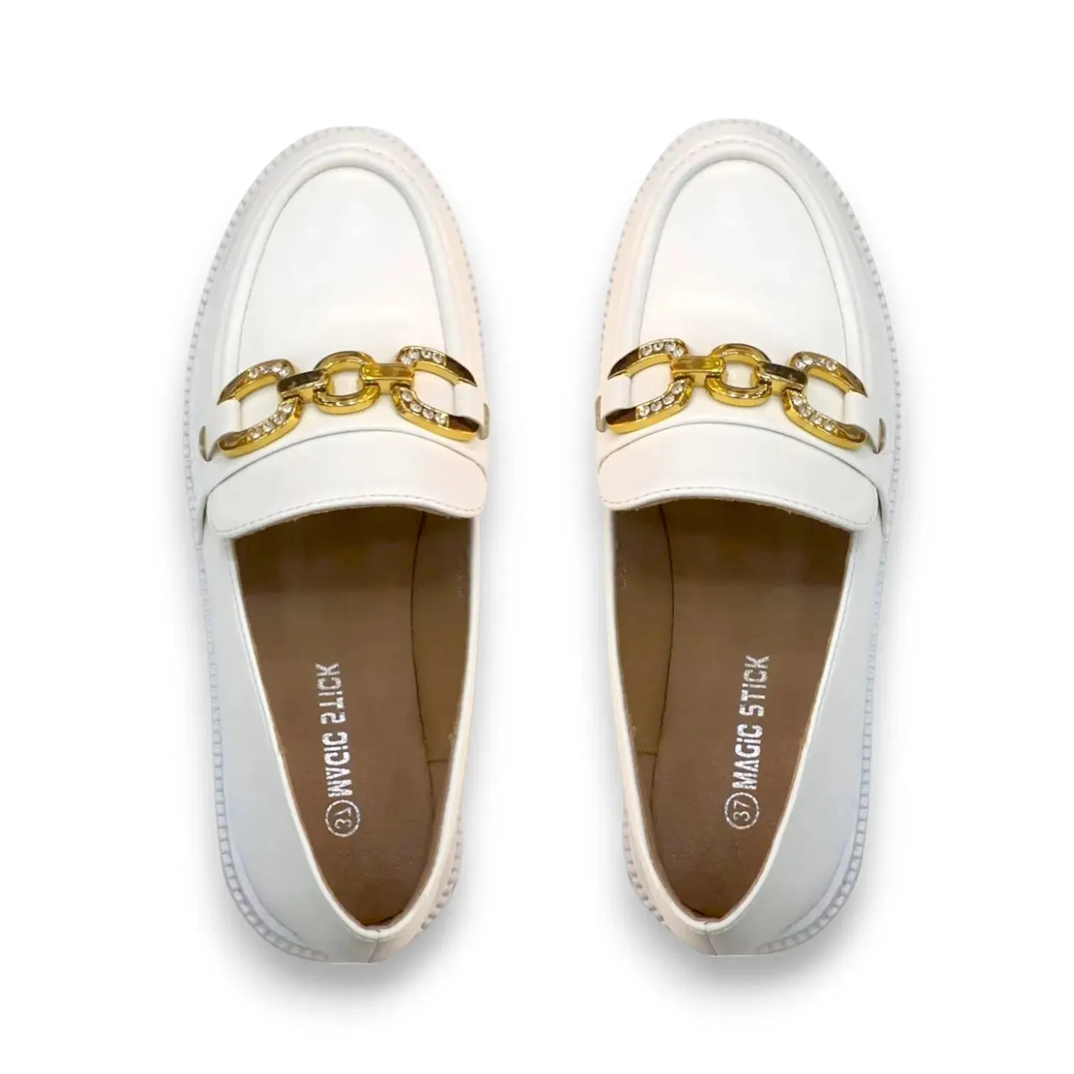 Magic Stick Trendy Chunky Loafer Shoes