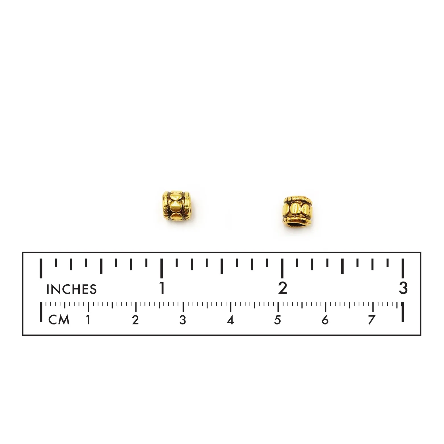 MP3119 Rondelle Spacer With Circle Design