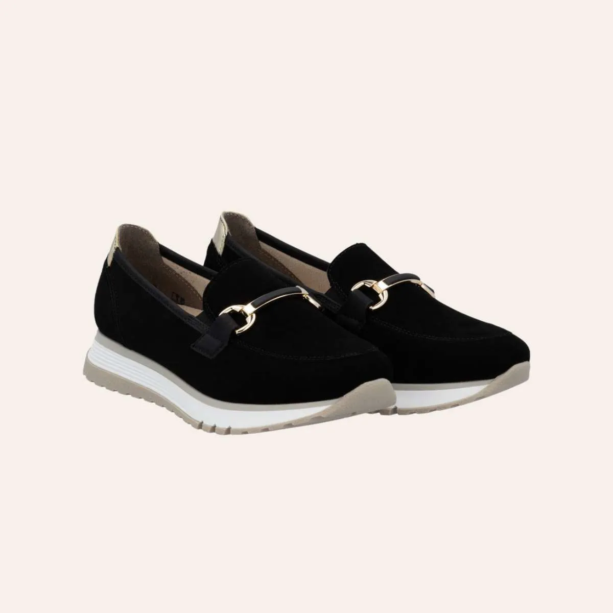 Rieker Mokasin Extra Wide Black W