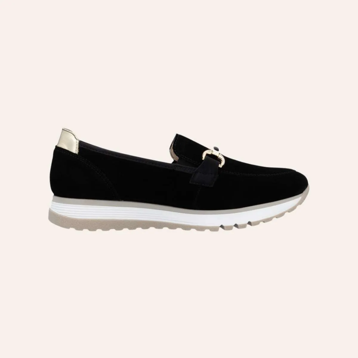 Rieker Mokasin Extra Wide Black W