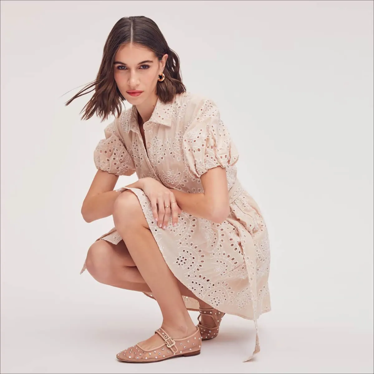 Sam Edelman Michaela Shine Mary Jane Flat