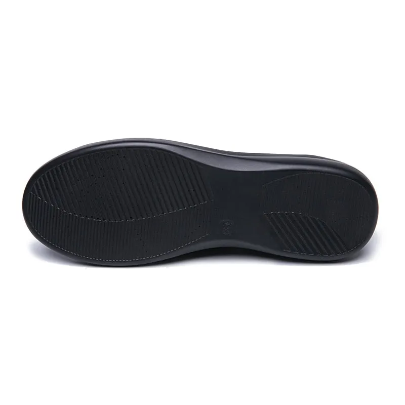 Women's Casual Lace-Up Round Toe Moccasins
